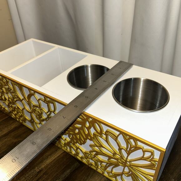 HAIR TOOL ORGANIZER Dryer Storage Blow Dryer Holder Bathroom CRATEHILL (Black) - Picture 12 of 13